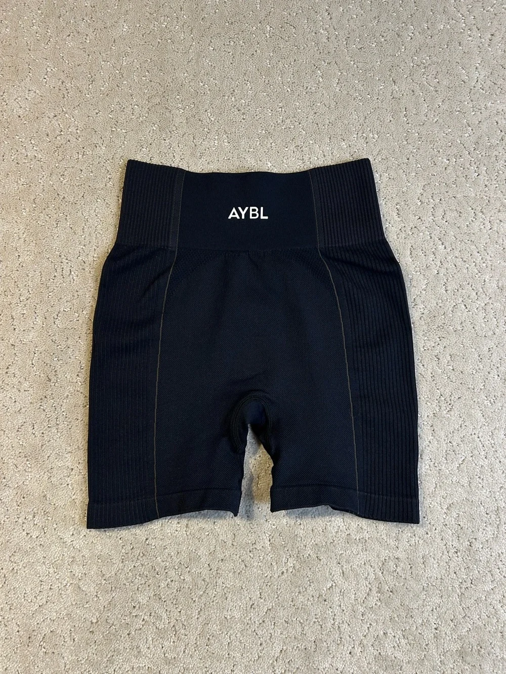 Women's AYBL Athletic Reflex Seamless shorts Black Size Extra Small